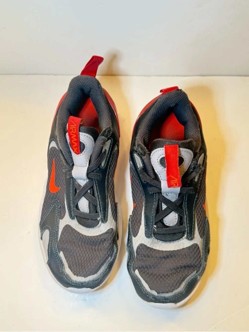 Nike Black and Red Youth Running Shoes